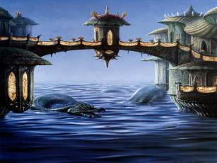 Картинка фэнтези драконы