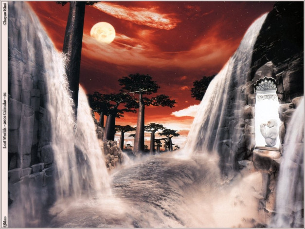 Обои картинки фото фэнтези, пейзажи