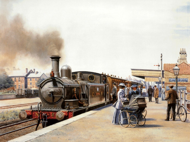 Обои картинки фото shhc008, техника, поезда