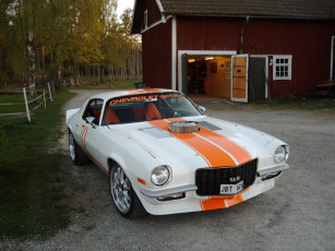 обоя chevrolet, camaro, автомобили