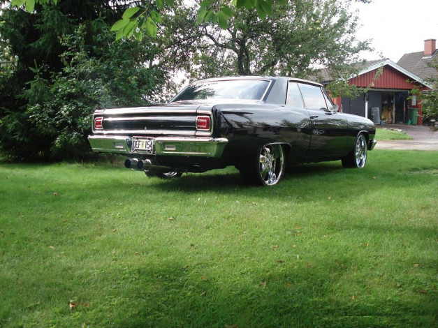 Обои картинки фото chevrolet, chevelle, автомобили