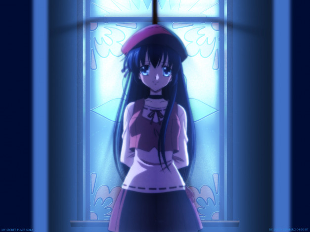 Обои картинки фото аниме, sola