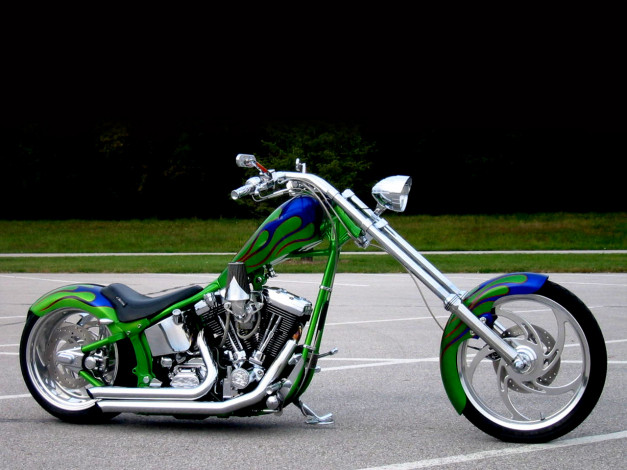 Обои картинки фото мотоциклы, customs