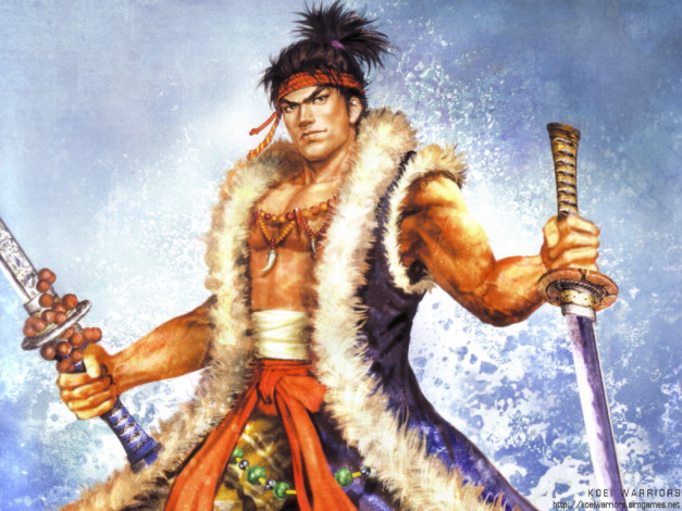 Обои картинки фото samurai, warriors, видео, игры