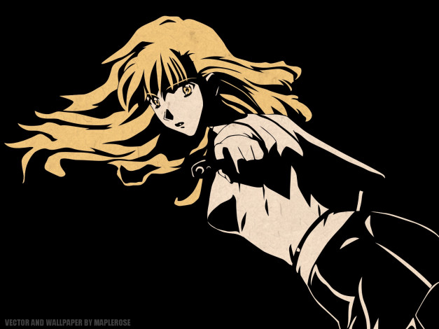 Обои картинки фото аниме, noir