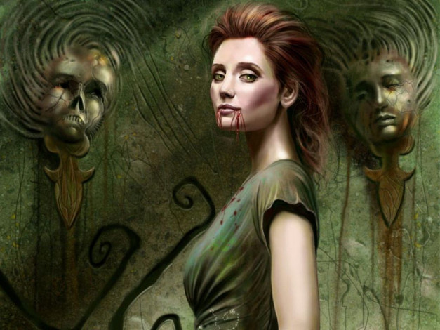 Обои картинки фото фэнтези, вампиры