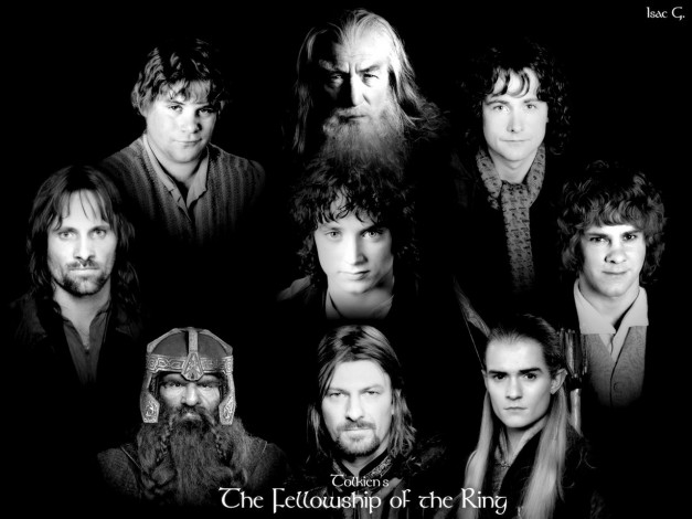 Обои картинки фото кино, фильмы, the, lord, of, rings, fellowship, ring