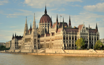 Картинка hungary`s parliament building города будапешт венгрия