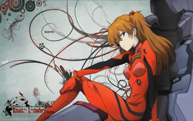 Обои картинки фото аниме, evangelion