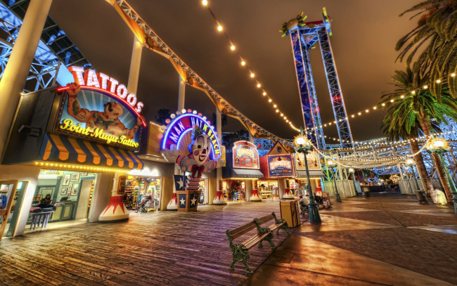 Обои картинки фото disneyland, города, диснейленд