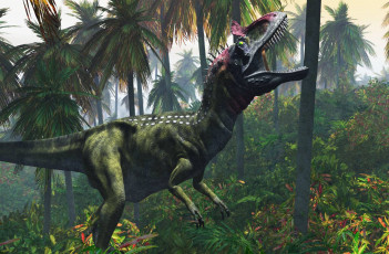 Картинка 3д графика animals животные динозавр