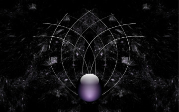 Картинка 3д графика fractal фракталы абстракция