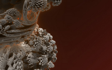 Картинка 3д графика fractal фракталы фрактал