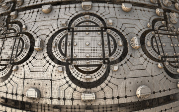 Картинка 3д графика fractal фракталы объём мозаика фрактал