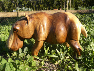 Картинка разное рельефы статуи музейные экспонаты бегемот