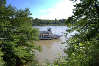 Картинка германия хердекке корабли теплоходы река теплоход