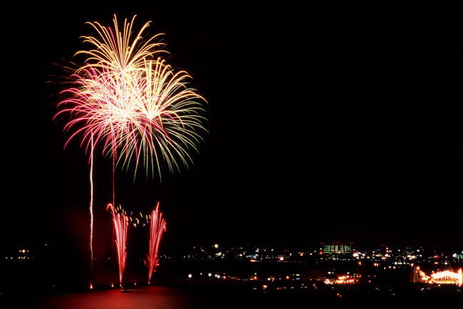 Обои картинки фото разное, салюты, фейерверки, салют