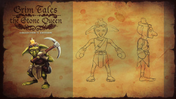 Картинка grim tales the stone queen видео игры collector`s edition свеча кирка