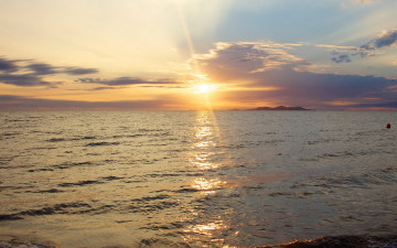 Картинка природа восходы закаты море закат