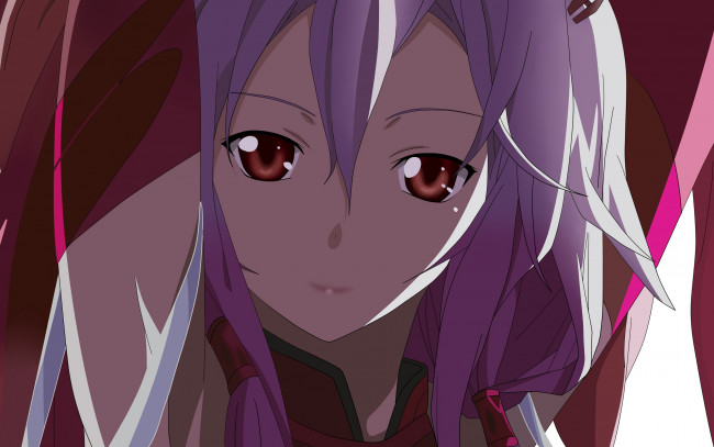 Обои картинки фото guilty, crown, аниме, волосы, глаза