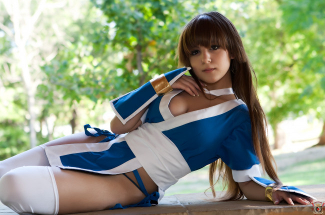 Обои картинки фото dead, or, alive, видео, игры, девушка, азиатка