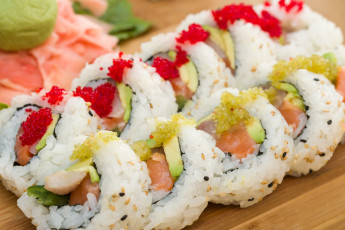 Картинка еда рыба +морепродукты +суши +роллы роллы