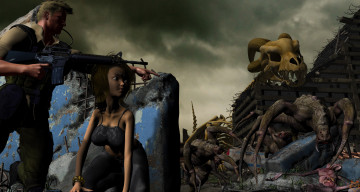 Картинка 3д+графика фантазия+ fantasy мужчина девушка