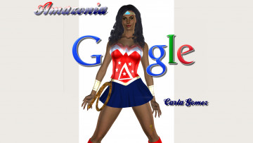 Картинка 3д+графика юмор+ humor девушка взгляд