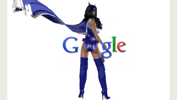 Картинка 3д+графика юмор+ humor девушка взгляд