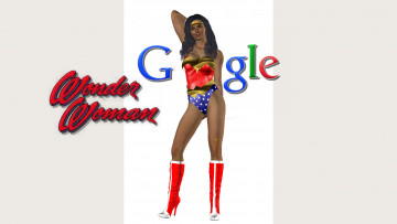 Картинка 3д+графика юмор+ humor девушка взгляд