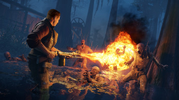 Картинка видео+игры hunt +horrors+of+the+gilded+age horrors of the gilded age ужасы позолоченного века онлайн экшен шутер