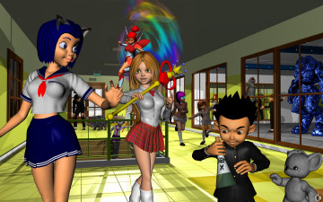 Картинка 3д+графика фантазия+ fantasy дети