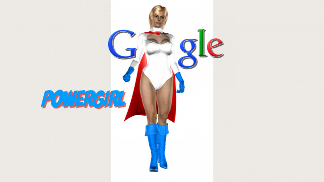 Обои картинки фото 3д графика, юмор , humor, девушка, взгляд