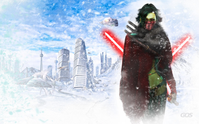 Обои картинки фото star wars, видео игры, gos, 1920x1200, star, wars