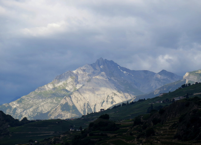 Обои картинки фото природа, горы, пейзаж, небо