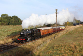 Картинка техника паровозы паровоз рельсы дорога железная