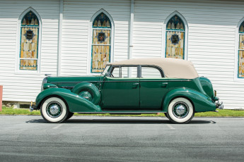 Картинка автомобили классика roadmaster 80c phaeton buick 1936г convertible