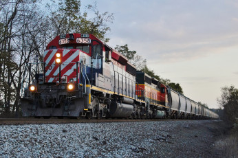 Картинка техника поезда дорога железная состав локомотив рельсы