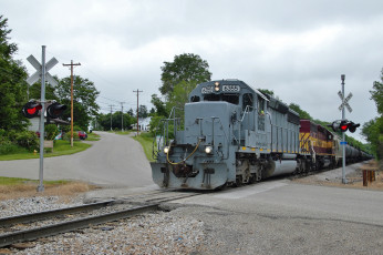 Картинка техника поезда локомотив дорога железная рельсы состав