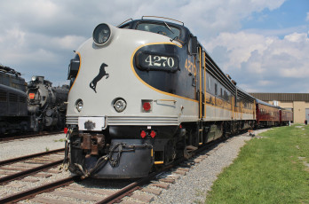 Картинка техника поезда состав локомотив рельсы дорога железная