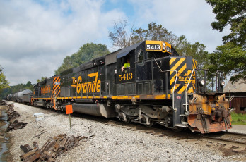 Картинка техника поезда состав локомотив рельсы железная дорога