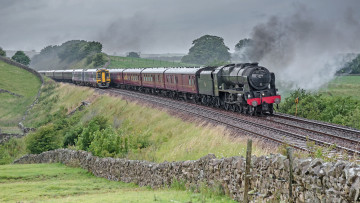 Картинка техника паровозы рельсы дорога железная паровоз