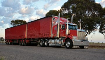 Картинка автомобили western+star тяжелый тягач седельный грузовик