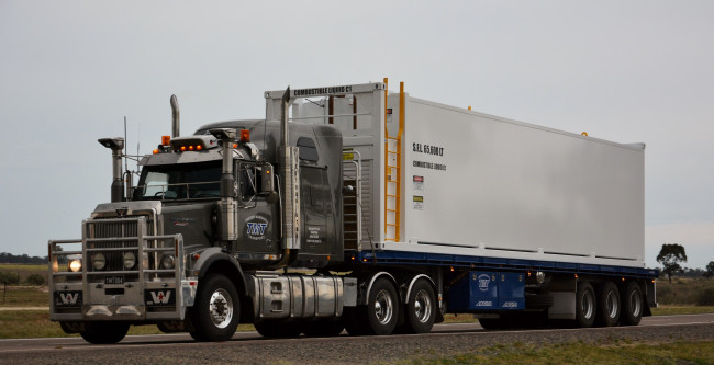 Обои картинки фото автомобили, western star, грузовик, тяжелый, тягач, седельный