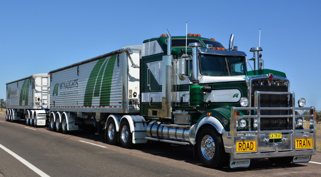 Обои картинки фото t909 kenworth, автомобили, kenworth, тяжелый, тягач, седельный, грузовик