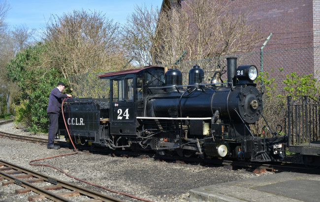 Обои картинки фото техника, паровозы, паровоз, рельсы, дорога, железная