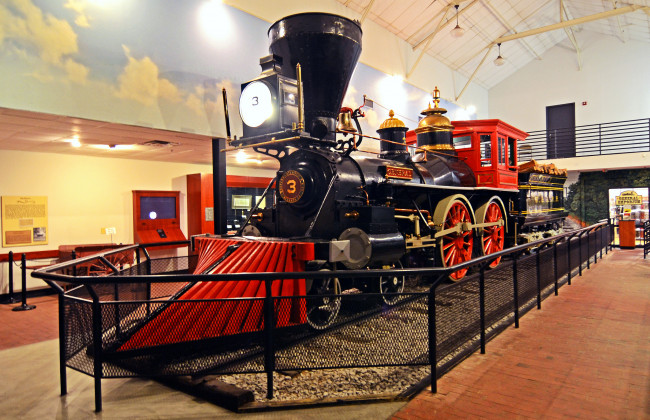 Обои картинки фото техника, паровозы, рельсы, паровоз, дорога, железная