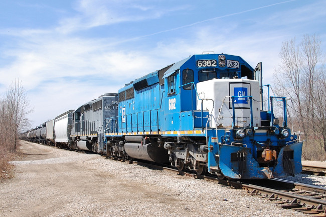 Обои картинки фото техника, поезда, локомотив, состав, рельсы, железная, дорога