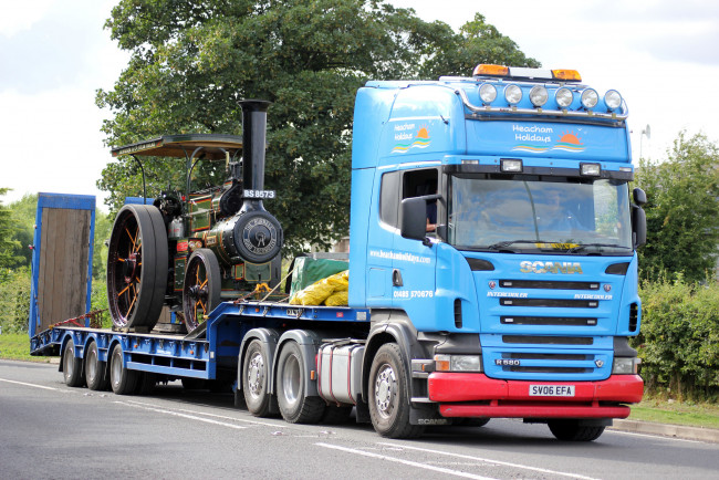 Обои картинки фото автомобили, scania, тягач, грузовик, седельный, тяжелый