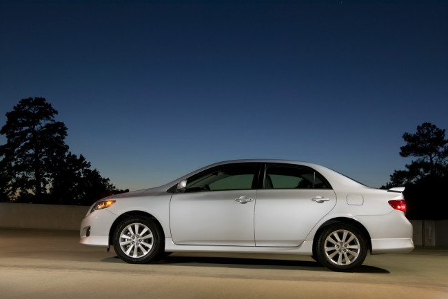 Обои картинки фото автомобили, toyota, us-spec, corolla, s